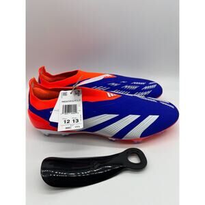 adidas Predator Elite Laceless FG Soccer Cleats IF6447 Men's Size 12 NWT